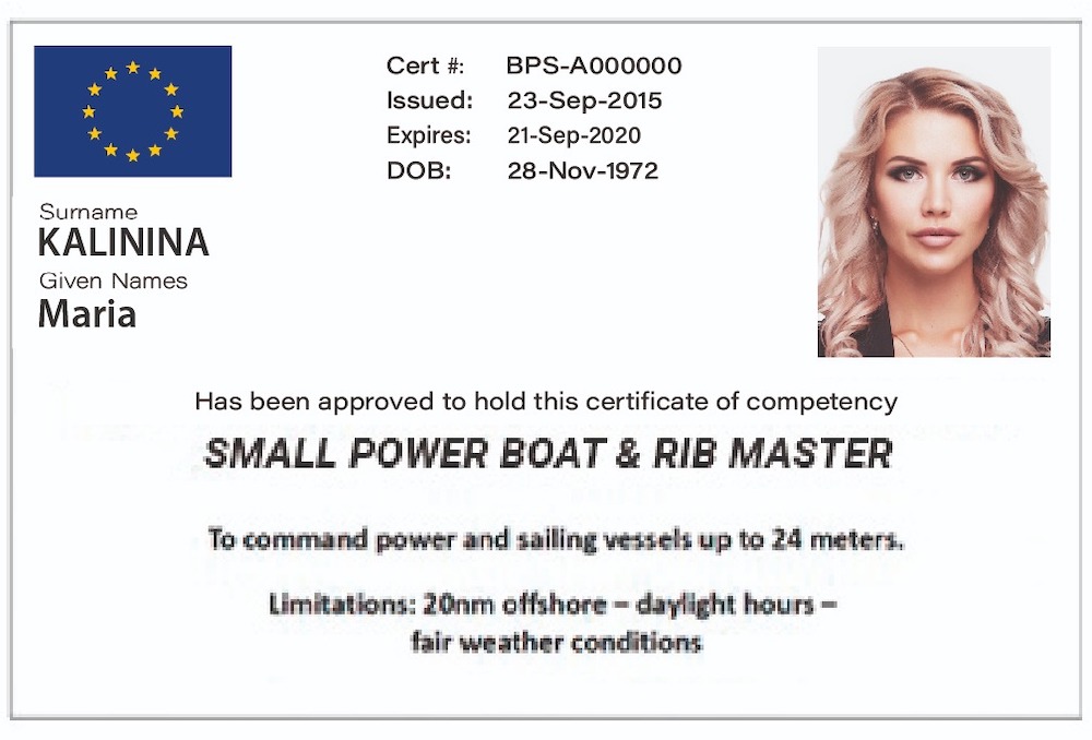Small Power Boat & RIB Master